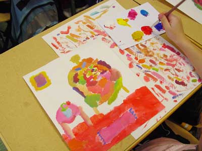 Many colors and small forms are even usefull as big forms.