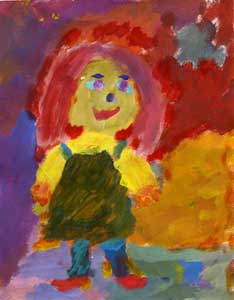 Painting by Sara-Maaret.