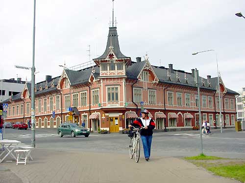 Remarkable historic building in Jyv�skyl�.