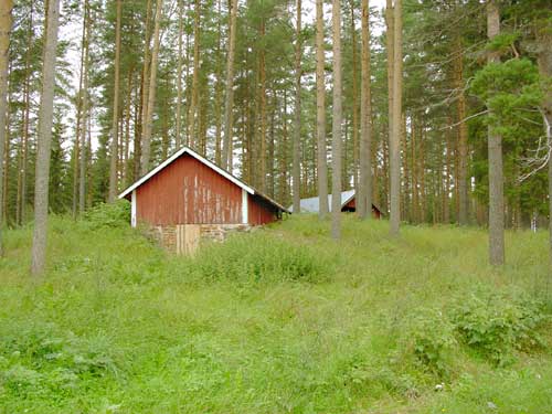 Everywhere are barns in the surroundings.
